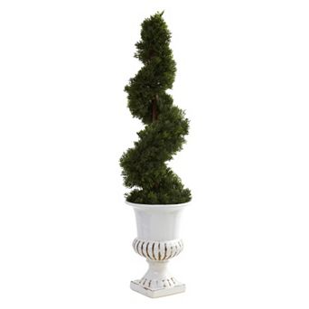 nearly natural Cedar Spiral Tree - Indoor & Outdoor