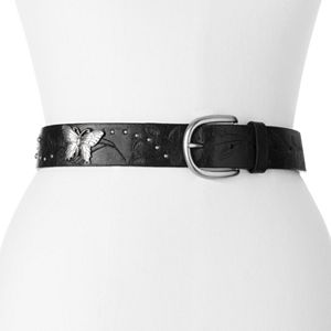 Relic Studded Floral Butterfly Belt - Extended Size