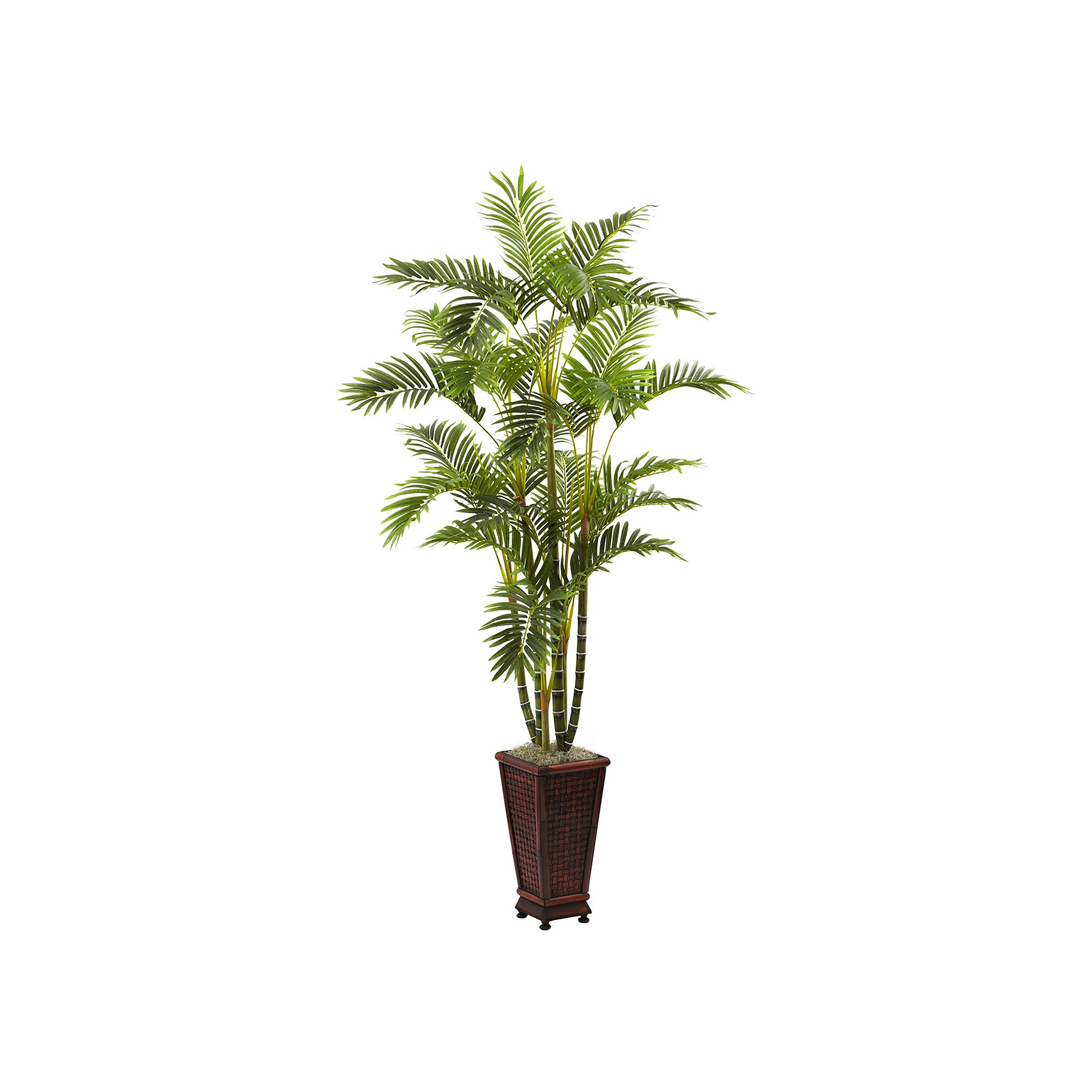 nearly natural 6 1/2-ft. Areca Artificial Palm Tree, Green