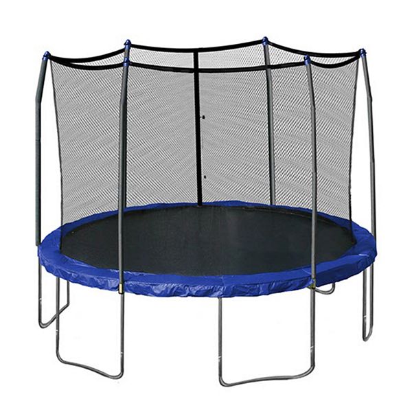 Tøj Bestil Begrænset Skywalker Trampolines 12-ft. Round Trampoline with Enclosure