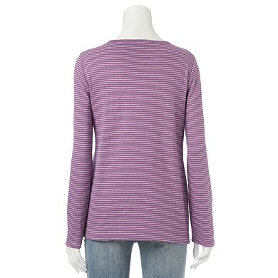 Croft & Barrow® Printed Tee - Women's