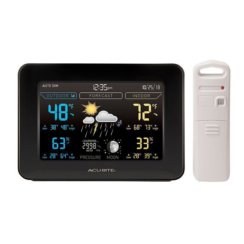 AcuRite Weather Station with Forecasting, Black