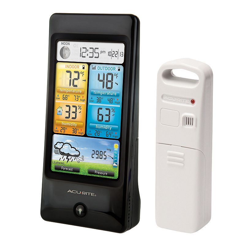 AcuRite Weather Station with Forecasting, Black