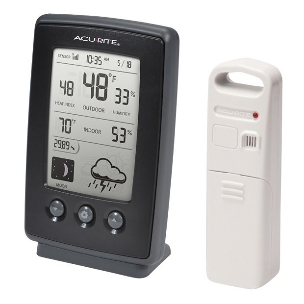 AcuRite Digital Weather Station with Wireless Outdoor Sensor in