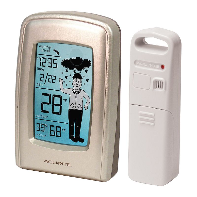 AcuRite Wireless Weather Station with Forecast, Indoor/Outdoor