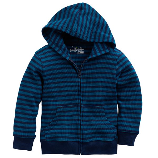 Jumping Beans ® Striped Thermal Hoodie - Toddler