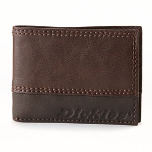 Dickies Slim Bifold Leather Wallet - Men