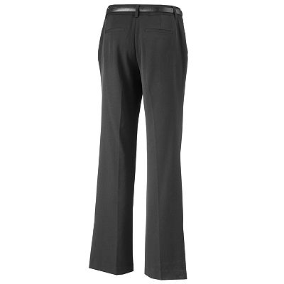 apt 9 curvy fit dress pants Apt.9 Curvy Fit Black Womens Pants. Belt Loop Zipper Size 10