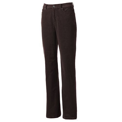 croft and barrow corduroy pants