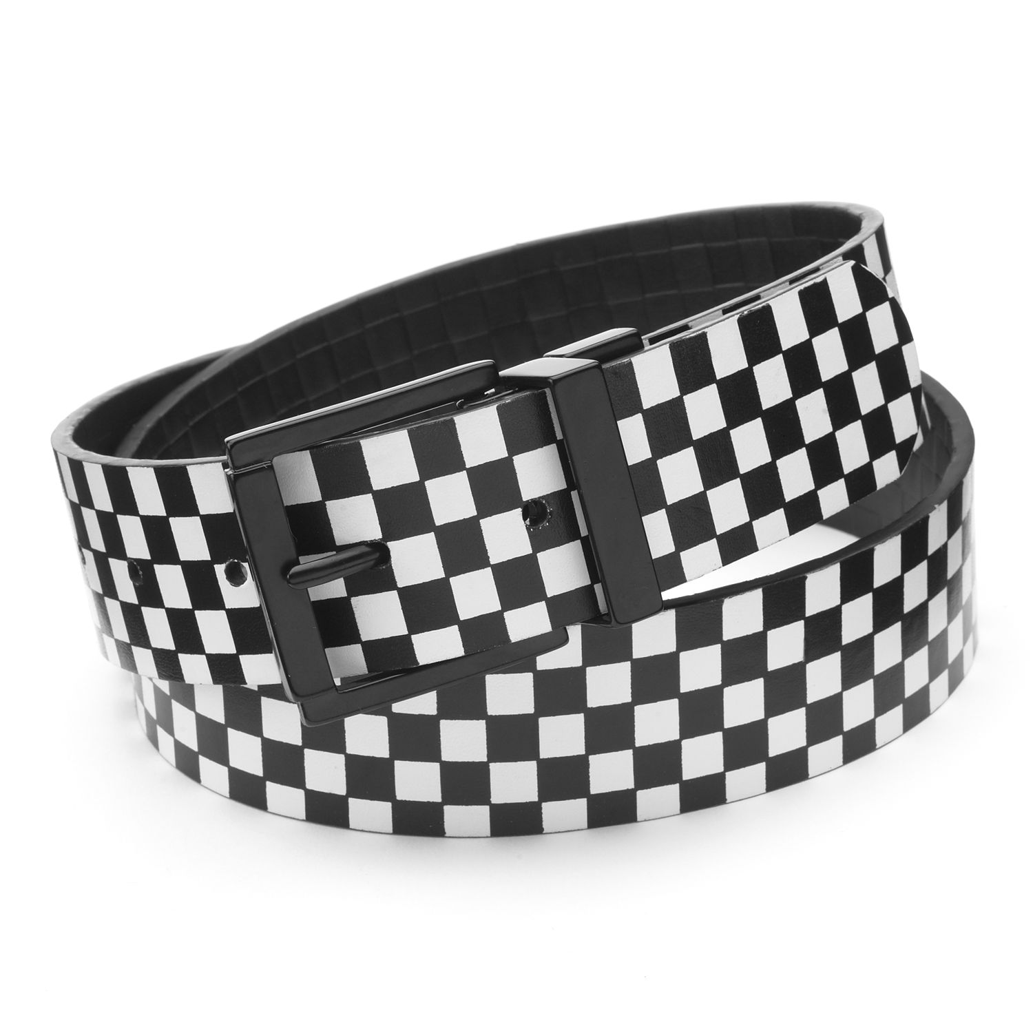 checkered belts