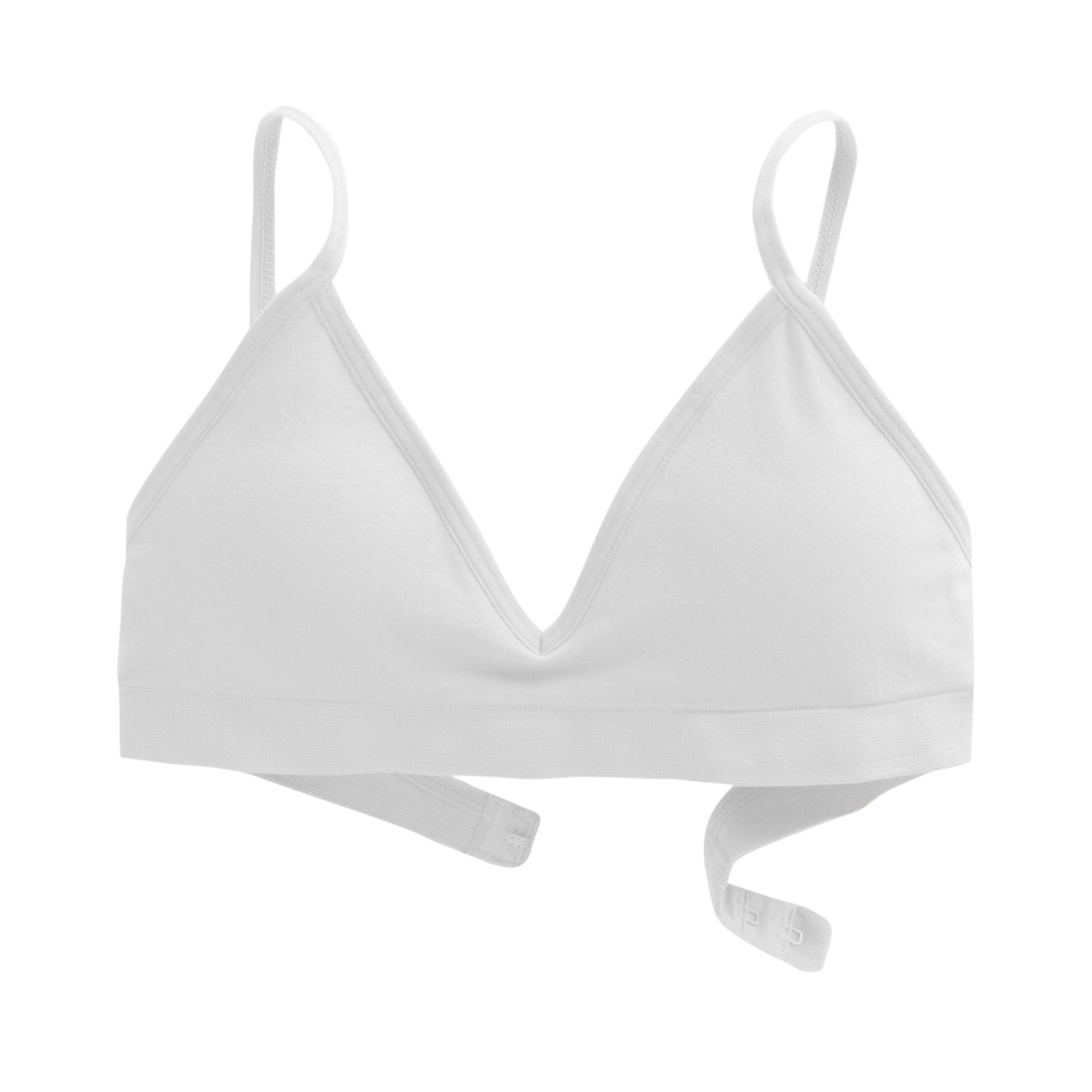 thumbnail image 2 of Maidenform Girls Seamless Ruched Crop Bra - Super Soft Comfort Bra For Teens & Tweens 2 of 14