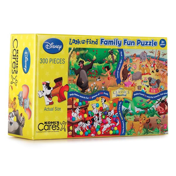 Kohl's Cares® Disney 300piece Look & Find Puzzle