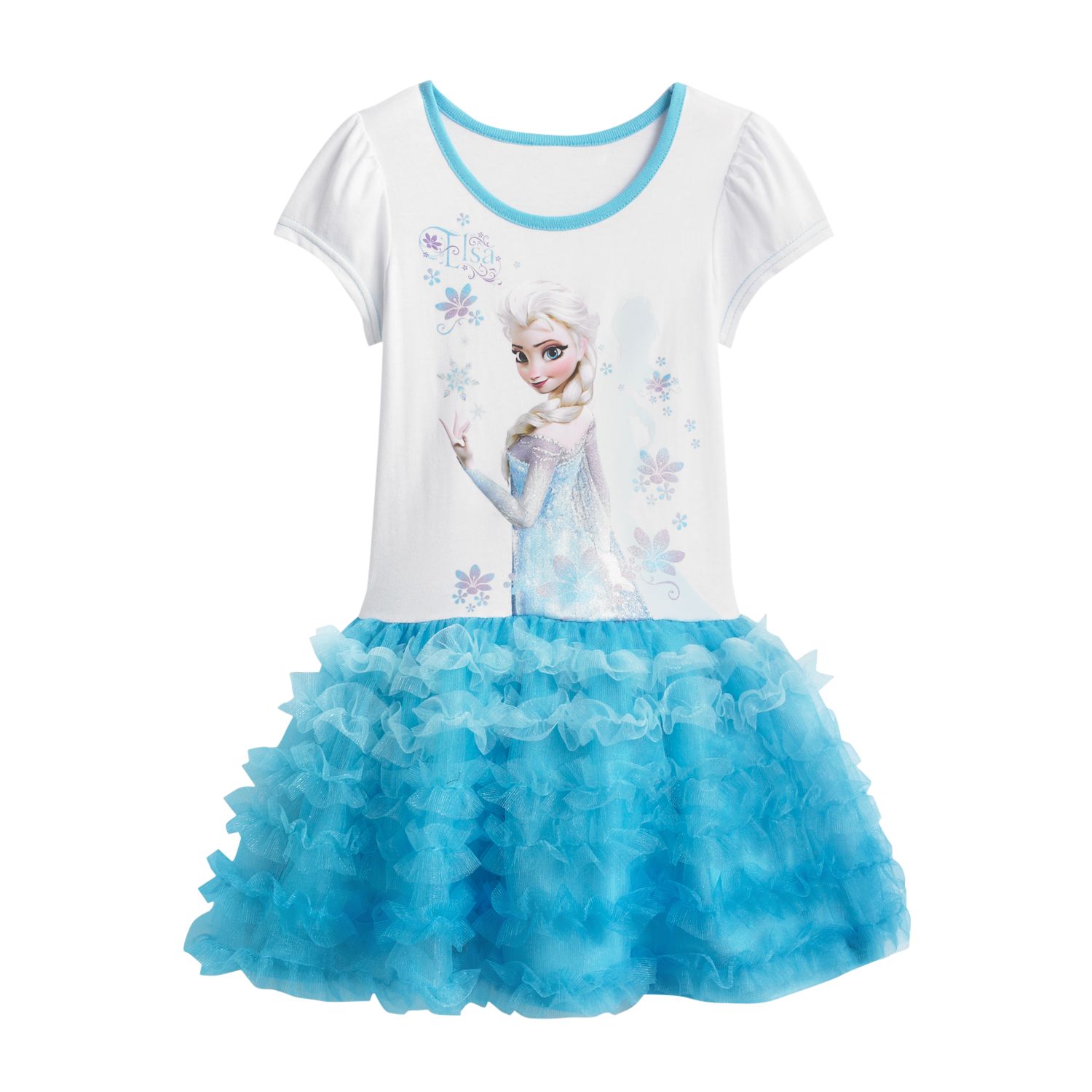 frozen elsa tutu dress