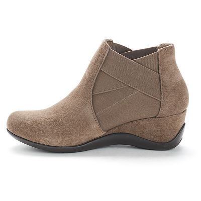 sole sense ability Women s Stretch Wedge Ankle Boots
