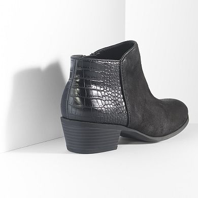 Simply Vera Vera Wang Ankle Boots - Women