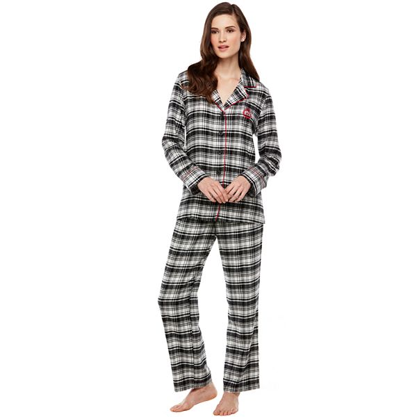 knijpen Neem een ​​bad meditatie Women's Chaps Pajamas: Alpine Retreat Flannel Pajama Set