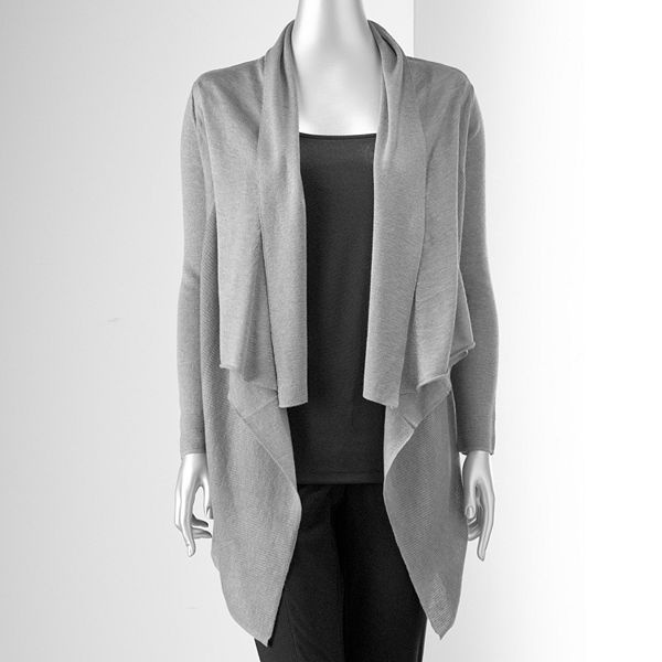 Women's Simply Vera Vera Wang Flyaway Cardigan