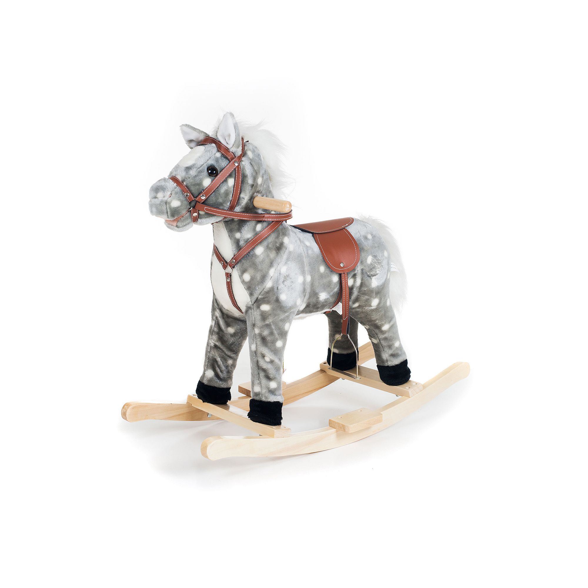 Happy Trails Plush Rocking Haley Horse, Multicolor