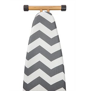 The Macbeth Collection Chevron Graphite Ironing Board Cover