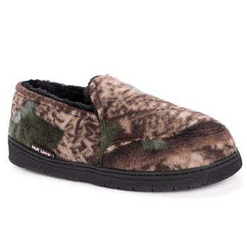 camouflage muk luks fleece slippers