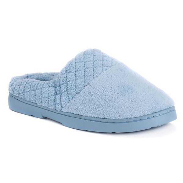 MUK LUKS Women's Clog Slippers - Blue (SMALL)