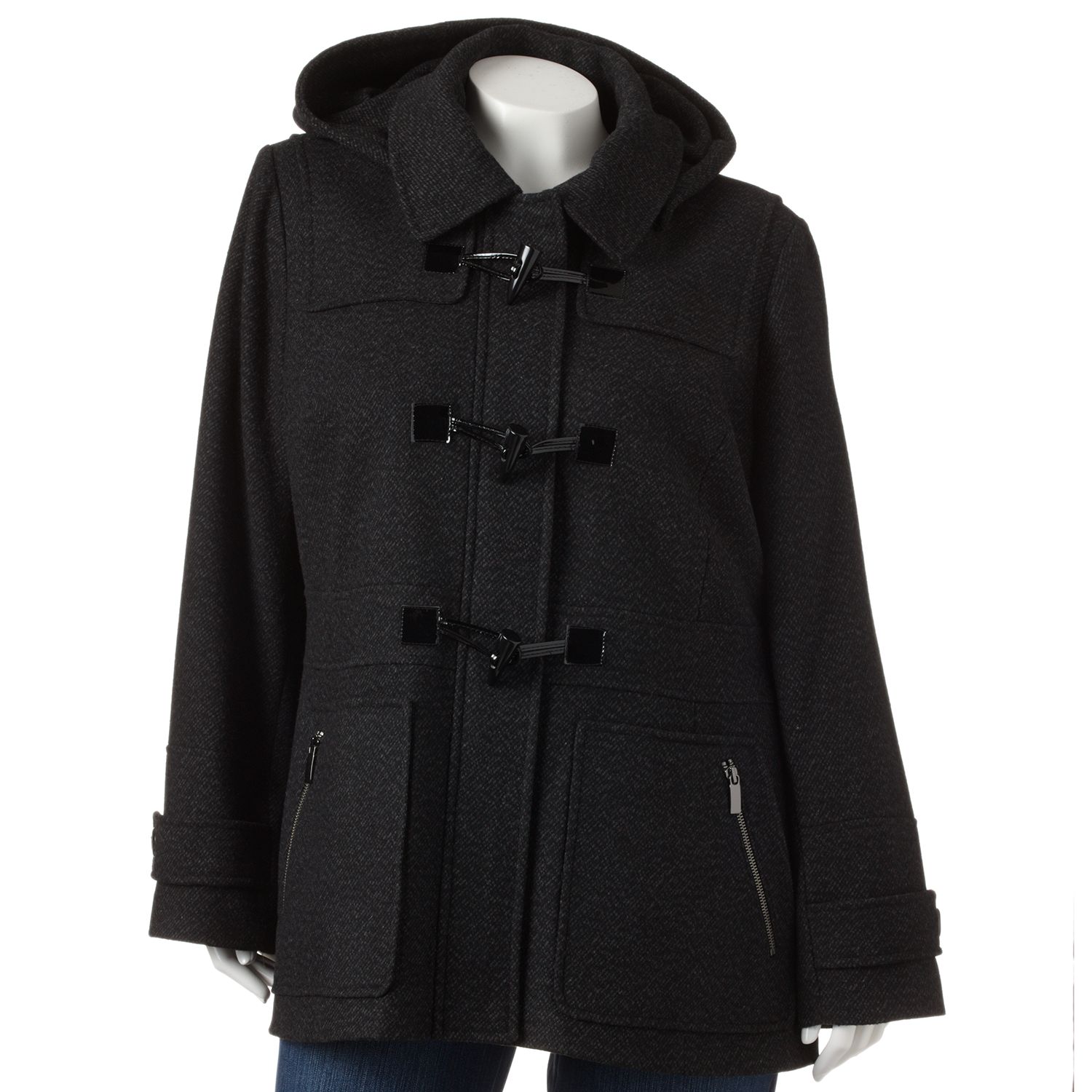 kohls plus size coats