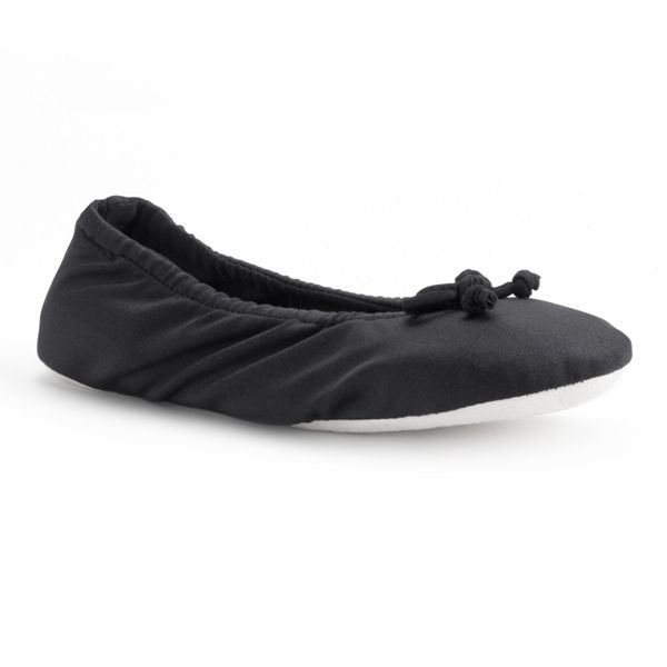 Dearfoam ballerina hot sale slippers