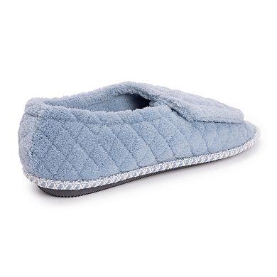 MUK LUKS Women's Peep-Toe Slippers