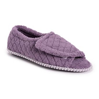 MUK LUKS Women's Peep-Toe Slippers