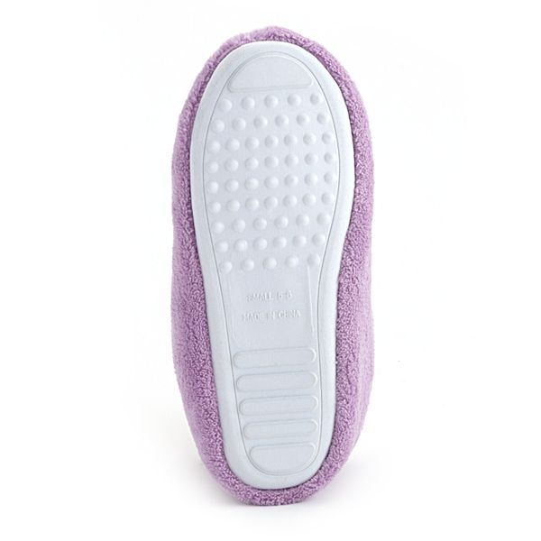 bootie slippers kohls