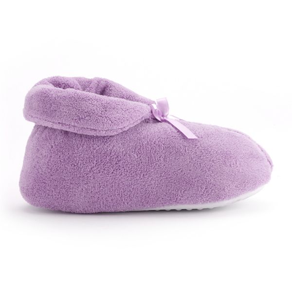 bootie slippers kohls