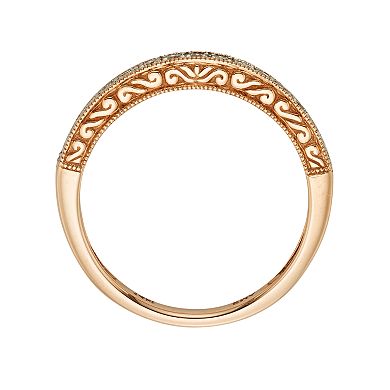14k Gold 1/4-ct. T.W. IGL Certified Diamond Wedding Ring