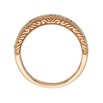 14k Gold 1/2-ct. T.W. IGL Certified Diamond Wedding Ring 