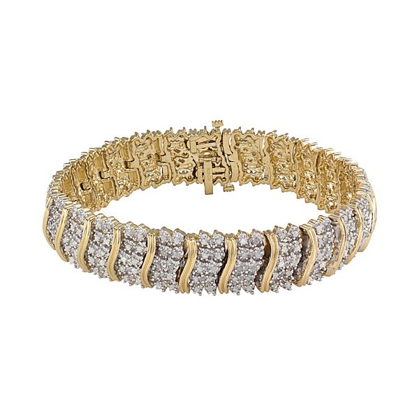 14K Diamond Tennis Bracelet 2.5 ctw 14K Gold / 6 Inches (2.30 CTW)