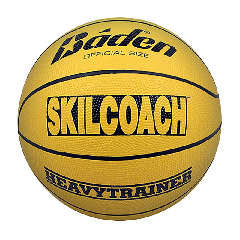 Baden SkilCoach 28.5-in. Heavy Trainer Rubber Basketball, Yellow
