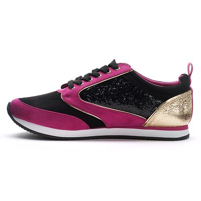 Juicy Couture Glitter Athletic Shoes Women s