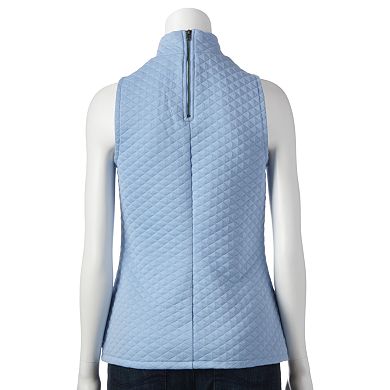 Apt. 9® Quilted Mockneck Top - Women's