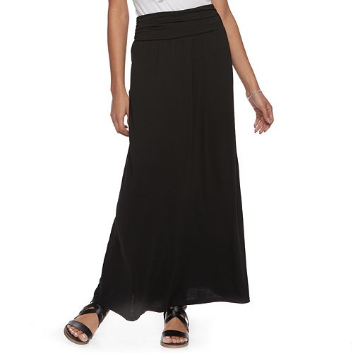 Juniors' Joe B Knit Maxi Skirt