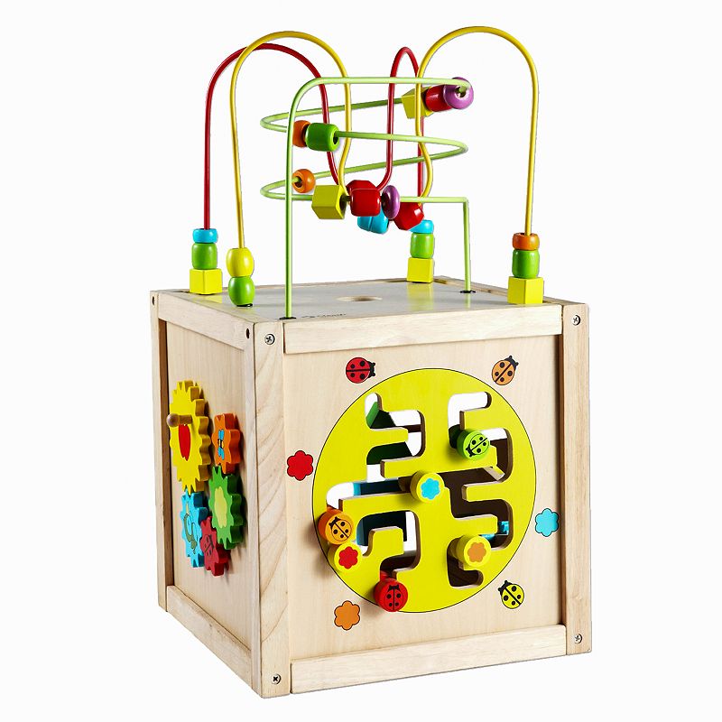 Classic Toy Multi-Activity Cube, Multicolor