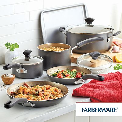 Farberware® Cookstart 15-pc. DiamondMax Nonstick Cookware Set