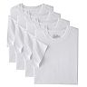 Men's Tall Hanes Ultimate® FreshIQ® 4-pack Crewneck T-Shirt 