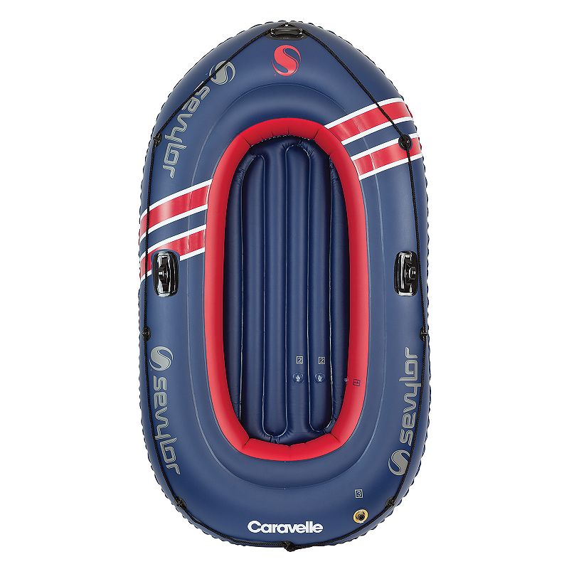 UPC 076501128208 product image for Sevylor Caravelle 2-Person Inflatable Boat, Blue | upcitemdb.com