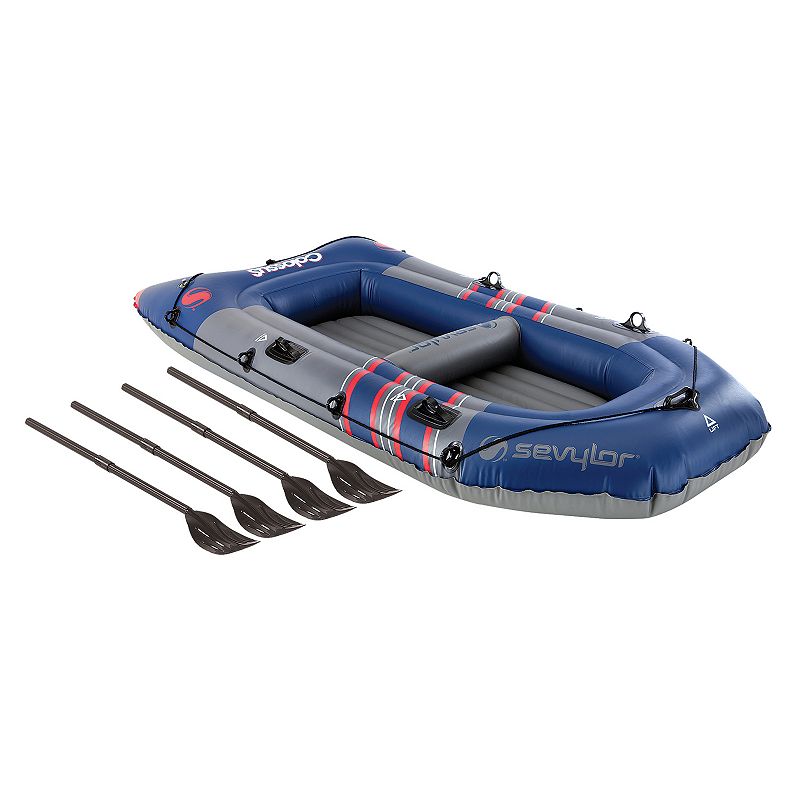 UPC 076501116489 product image for Sevylor 5-pc. Colossus 4-Person Inflatable Boat and Oar Set, Blue | upcitemdb.com