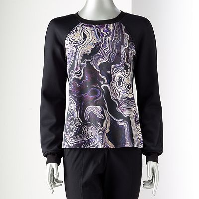 Vera wang sweatshirt sale