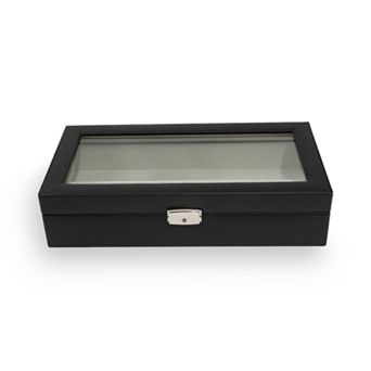 Bey-Berk Leather Eyeglass Box