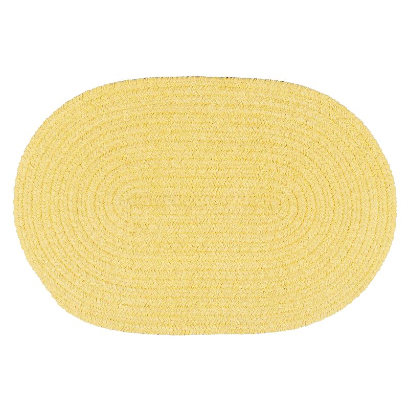 Colonial Mills Easy Living Rug, Yellow, 5Ft Rnd