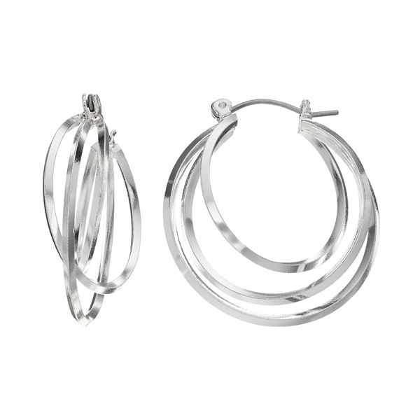 Sonoma Goods For Life® Concentric Hoop Earrings