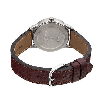 Timex Men's Wardrobe Essentials Leather Watch - T20041JT