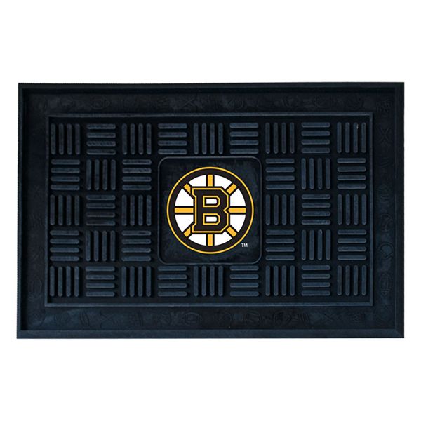 Fanmats Boston Bruins Medallion Doormat, Medallion Rugs Boston
