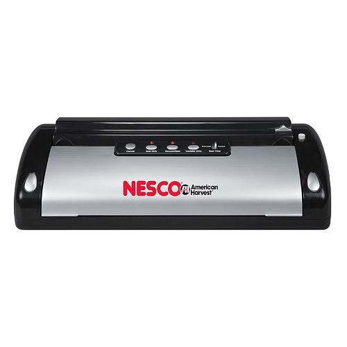 Nesco 110Watt Vacuum Food Sealer with Bag Cutter